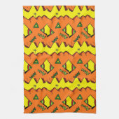 Serviette de cuisine Jack-O-Lantern & Spider Hallo (Vertical)