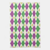 Serviette de cuisine Jacquard Mardi Gras (Vertical)