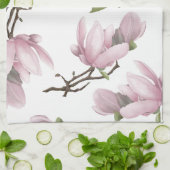 Serviette de cuisine japonaise Magnolia (Plié)