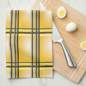 Serviette de cuisine Jaune (Quart Plié)