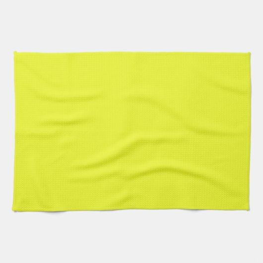 Serviette de cuisine jaune (Horizontal)