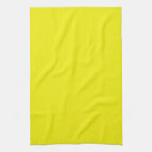 Serviette de cuisine jaune vif (Vertical)