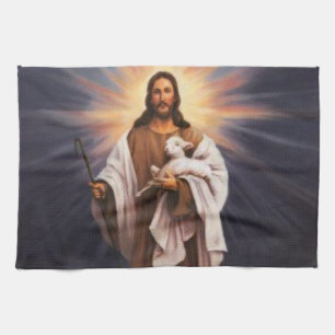 Serviette de cuisine Jésus