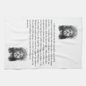 Serviette de cuisine Jésus (Horizontal)