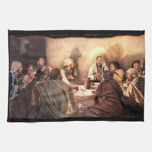 Serviette de cuisine Jésus (Horizontal)