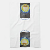Serviette de cuisine "Joy to the World" (Vertical)