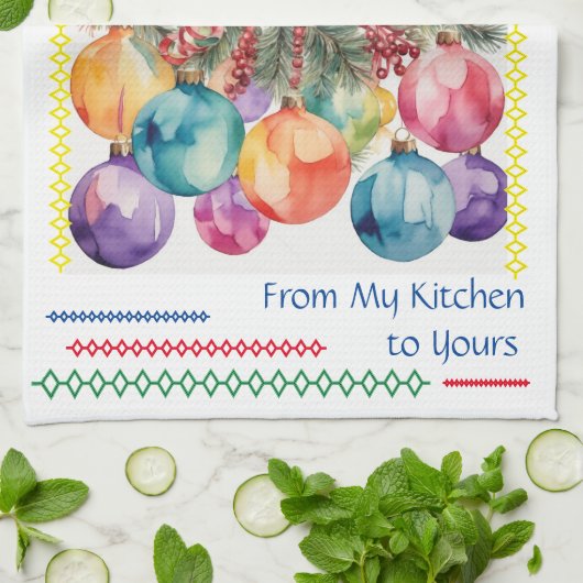 Serviette de cuisine Joyeuse Home (Plié)