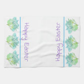 Serviette de cuisine Joyeux Lillies de Pâques (Horizontal)