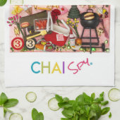 Serviette de cuisine juive de nourriture (Plié)