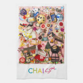 Serviette de cuisine juive de nourriture (Vertical)