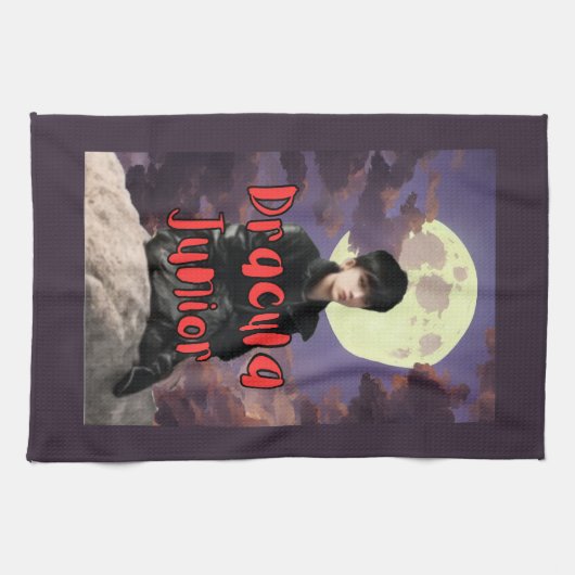 Serviette de cuisine junior Dracula (Horizontal)