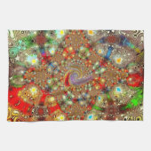 Serviette de cuisine "Kaleidoscope Fury" (Horizontal)