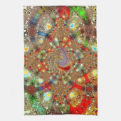 Serviette de cuisine "Kaleidoscope Fury" (Vertical)