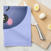 Serviette de cuisine Kawaii Blueberry (Quart Plié)