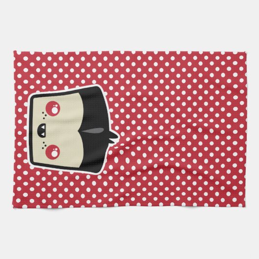 Serviette de cuisine Kawaii Dracula (Horizontal)