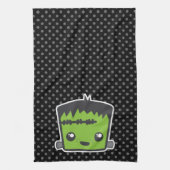 Serviette de cuisine Kawaii Frankenstein (Vertical)