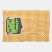 Serviette de cuisine Kawaii Frankenstein (Horizontal)