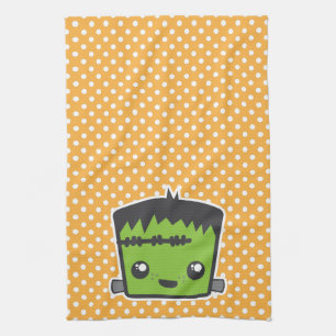 Serviette de cuisine Kawaii Frankenstein
