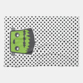 Serviette de cuisine Kawaii Frankenstein (Horizontal)