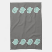 Serviette de cuisine Kawaii Ghost Halloween (Vertical)