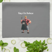 Serviette de cuisine King of the Barbeque (Plié)