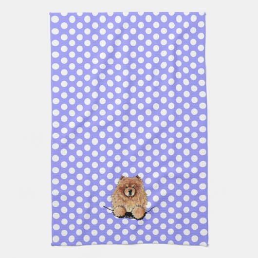 Serviette de cuisine KiniArt Chow (Vertical)