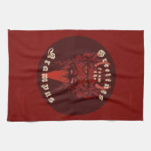 Serviette de cuisine Krampus (Horizontal)