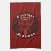 Serviette de cuisine Krampus (Vertical)
