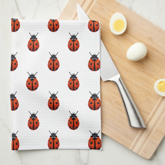 Serviette de cuisine Ladybugs (Quart Plié)