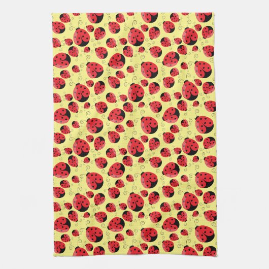 Serviette de cuisine Ladybugs (Vertical)