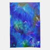 Serviette de cuisine Lagon Bleu (Vertical)