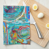 Serviette De Cuisine Lavée (Quart Plié)