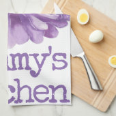 Serviette de cuisine "Lavender Flower" (Quart Plié)