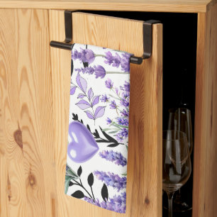 Serviette de cuisine Lavender Love