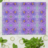 Serviette de cuisine - Lavender Peony (Plié)