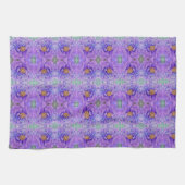 Serviette de cuisine - Lavender Peony (Horizontal)