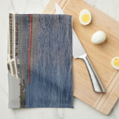 Serviette de cuisine Le Champlain (Quart Plié)