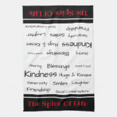 Serviette de cuisine-Le Spice of Life (Vertical)