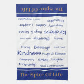 Serviette de cuisine-Le Spice of Life (Vertical)
