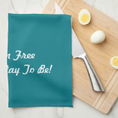 Serviette de cuisine libre de gluten (Quart Plié)