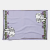 Serviette de cuisine Licorne Chevaux par figdewdro (Horizontal)