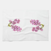Serviette de cuisine - Lilac fleurs (Horizontal)