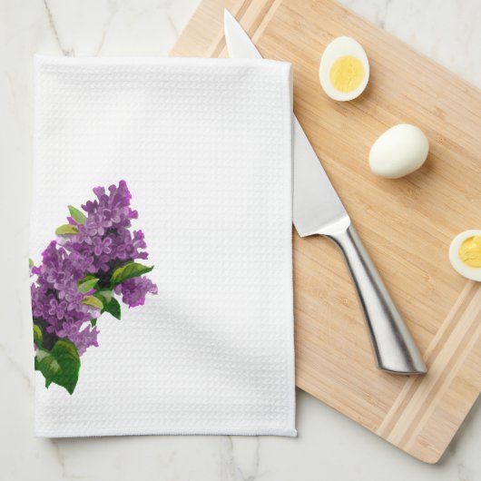 Serviette de cuisine Lilacs (Quart Plié)