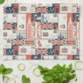 Serviette de cuisine London Post (Plié)