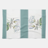 Serviette de cuisine Lotus et libellules (Horizontal)