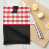 Serviette de cuisine - Loup de Yellowstone (Quart Plié)