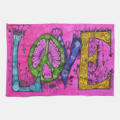 Serviette de cuisine "Love" (Horizontal)