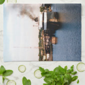 Serviette de cuisine Ludington Ferries (Plié)