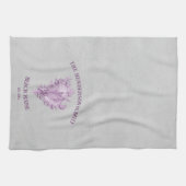 Serviette de cuisine Magenta Conch Shell (Horizontal)
