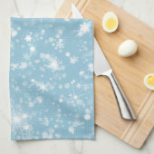 Serviette de cuisine magique Snowflake (Quart Plié)